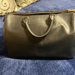 Black speedy 30 EPI leather